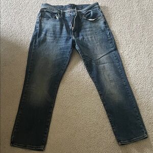 Lucky Brand Men's Slim Straight Jeans — Dark Blue Wash